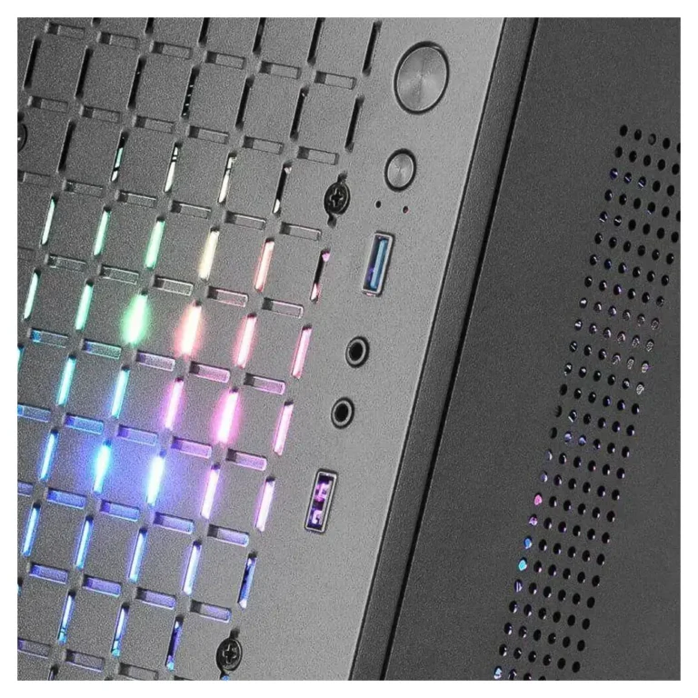 Mars Gaming MC-CORE Caja Gaming Minitorre ATX Ultra Compacta Negra