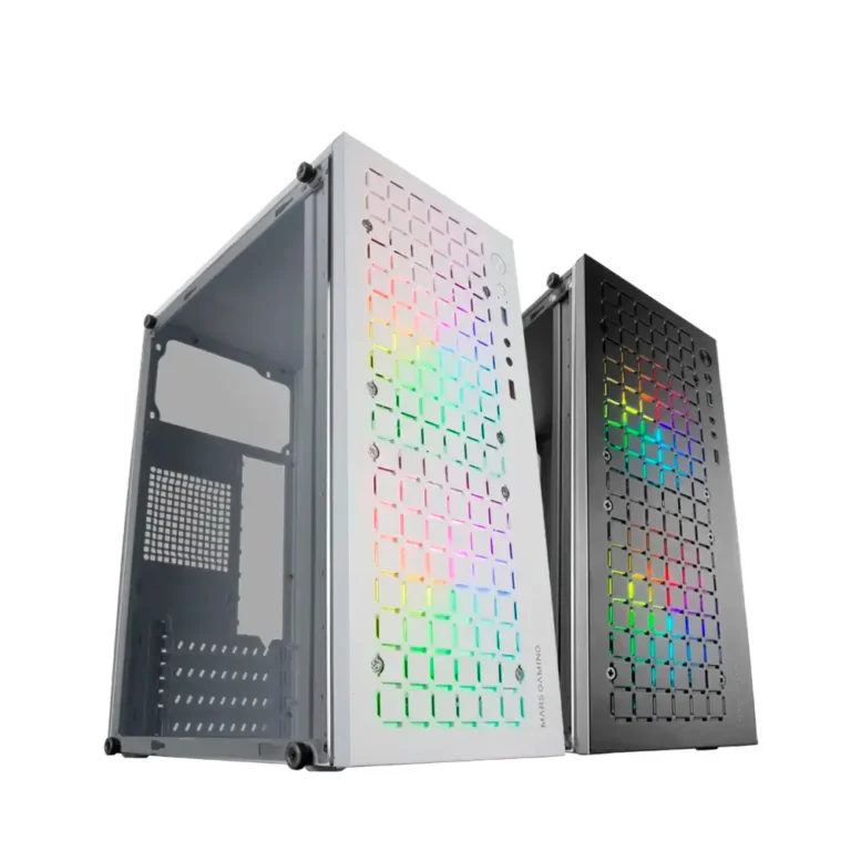 Mars Gaming MC-CORE Caja Gaming Minitorre ATX Ultra Compacta Blanca