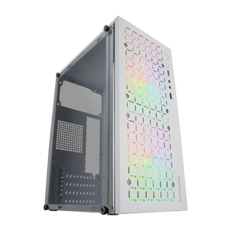Mars Gaming MC-CORE Caja Gaming Minitorre ATX Ultra Compacta Blanca