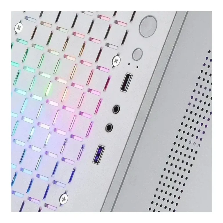 Mars Gaming MC-CORE Caja Gaming Minitorre ATX Ultra Compacta Blanca