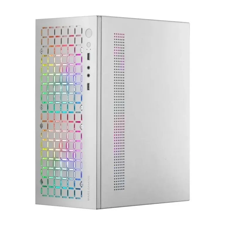 Mars Gaming MC-CORE Caja Gaming Minitorre ATX Ultra Compacta Blanca