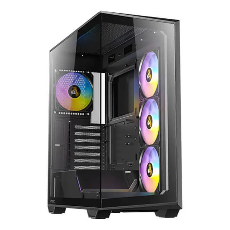 Antec C3 ARGB Caja Semitorre Gaming ATX sin Fuente Negra