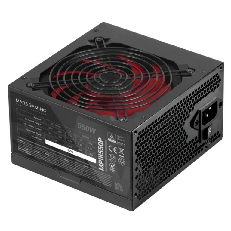 Mars Gaming MPIII550PW 550W Fuente de Alimentación ATX