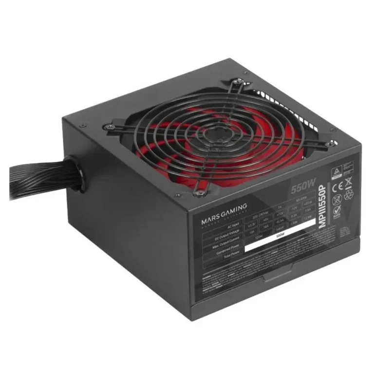 Mars Gaming MPIII550PW 550W Fuente de Alimentación ATX