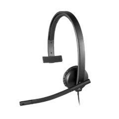 LOGITECH AURICULAR H570E CON MICROFONO USB NEGRO