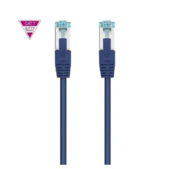 NANOCABLE CABLE DE RED RJ45 SFTP 10.20.1701-BL CAT.7 1M AZUL