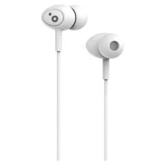 SUNSTECH AURICULARES INTRAUDITIVOS POPS CON MICROFONO JACK 3.5 BLANCOS