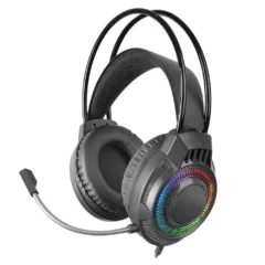 Mars Gaming MH124 Auriculares Gaming con Micrófono Jack 3.5 Negros