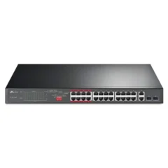 TP-LINK SWITCH TL-SL1226P 26 PUERTOS RJ-45 10/100/1000 POE SFP