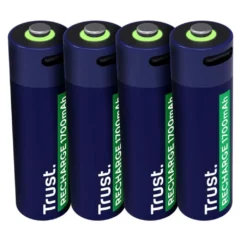 Trust 25631 Pack de 4 Pilas AA Recargables