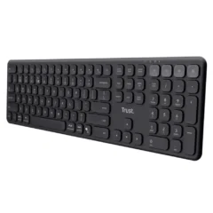 Trust Vaiya Negro Teclado Compacto Inalámbrico por Bluetooth