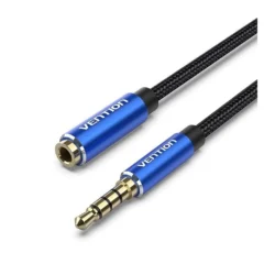 Vention BHCLD Cable Estéreo Jack 3.5 Macho - Jack 3.5 Hembra 50cm Azul