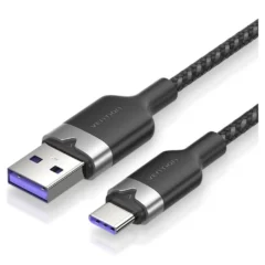 Vention CTOBH Cable USB-C 2.0 Macho - USB Macho Hasta 100W 480Mbps 2m Negro