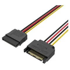 Vention KDABY Cable Alimentación 15Pin SATA/M - SATA/H 30cm