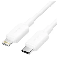 Vention LAKWF Cable USB-C 2.0 Macho - Lightning Macho Hasta 27W 480Mbps 1m Blanco