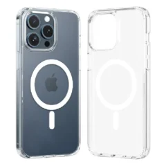 Vention KUBT0-40 Funda Dura con Magsafe Compatible con iPhone 14 Pro Max Transparente
