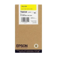 Epson T6034 Amarillo Tinta Inkjet