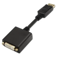 Aisens A125-0133 Conversor DisplayPort Macho - DVI Hembra 15cm Negro