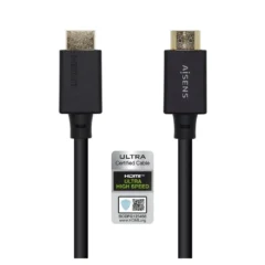 Aisens A150-0421 Cable HDMI 2.1 8K Macho - HDMI Macho 1m Certificado Negro