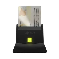 Aisens ASCR-SN05-BK Negro Lector de DNI y Tarjetas