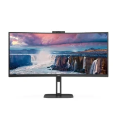 AOC CU34V5CW/BK 34" UWQHD Profesional Curvo MM Regulable Negro