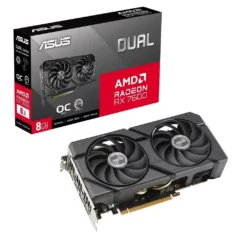 Asus Dual Radeon RX 7600 EVO OC 8GB GDDR6