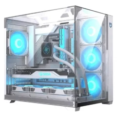 Hiditec SKY Blanco Caja Gaming Semitorre