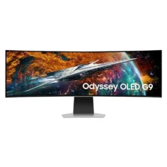 Samsung Odyssey OLEDG9 S49CG954SU 49" Dual QHD 0.03ms 240Hz OLED MM Regulable en Altura/Plata