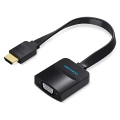 Vention 74346 Conversor HDMI Macho VGA Hembra - Jack 3.5 Hembra 20cm Negro