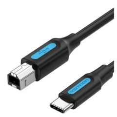 Vention CQUBF USB-B Macho - USB-C Macho 480Mbps 1m Negro