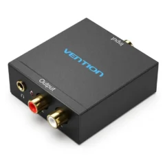 Vention BDFB0-EU Convertidor de Audio Entrada Toslink y RCA Salida 2x RCA