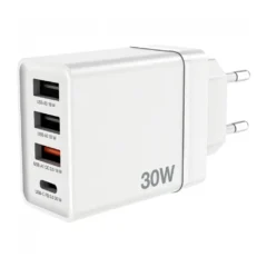 Verbatim CHR-30EU2 Cargador de Pared 1xUSB-C 3xUSB 30W