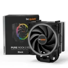 BeQuiet! Ventilador Pure Rock 2 FX ARGB 120mm Negro