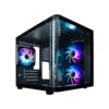 Coolbox GM100 Vision Mini Torre Gaming Cristal Templado 3 Ventiladores mATX ARGB Negra