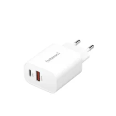 Intenso Cargador de Pared W30AC 1xUSB-A 1xUSB-C