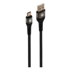 Fonestar USB-CA Cable USB-C 2.0 Macho - USB Macho 480Mbps 1m Negro
