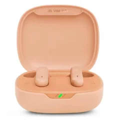 JBL Vibe Flex Auriculares Bluetooth con Estuche de carga Autonomía 8h Beige