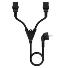 Nanocable 10.22.0100-L300 Cable Alim. CEE7-M a 2xC13-H 3 m