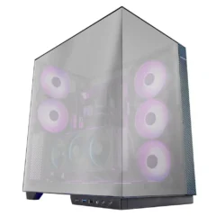 Mars Gaming MC-3GFPRO Caja Gaming Torre Cristal Cromado