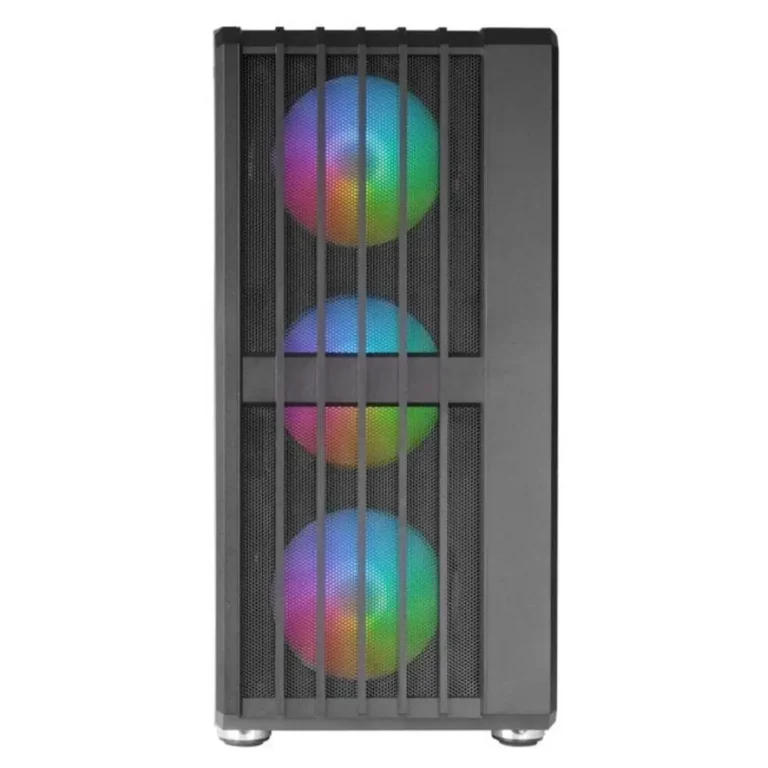 Mars Gaming MC-VAULT Negra Caja Semitorre 4 Ventiladores 120mm ARGB