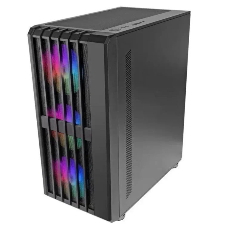 Mars Gaming MC-VAULT Negra Caja Semitorre 4 Ventiladores 120mm ARGB