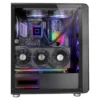 Mars Gaming MC-VAULT Negra Caja Semitorre 4 Ventiladores 120mm ARGB