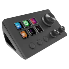Mars Gaming MSD-TWO Negro Control Deck 6 Teclas LCD 3 Ruedas 3 Botones