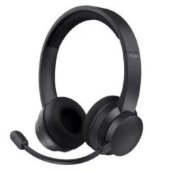 Trust Ayda ENC Auriculares Inalámbricos con Micro Negros