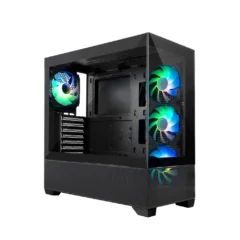 Coolbox GA250 Visión Torre Gaming Cristal 4 Ventiladores Caja ATX ARGB