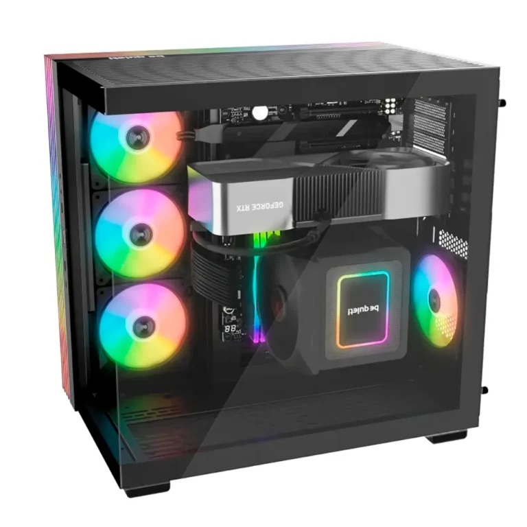 BeQuiet! LIGHT BASE 600 DX Black Caja Semitorre ATX Led