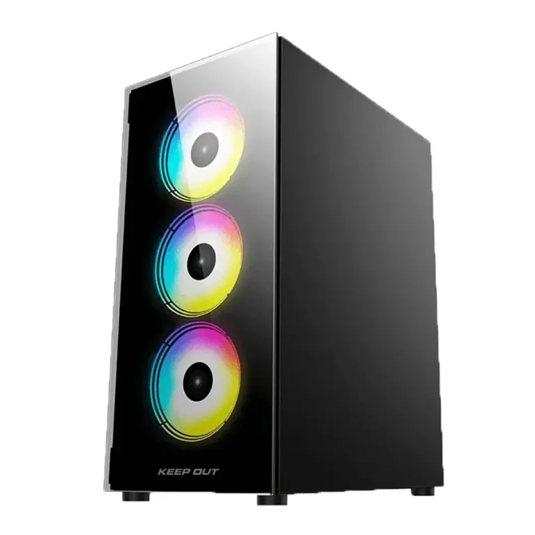 Keep Out XC-210 Glass Black Caja Semitorre ATX USB3.0