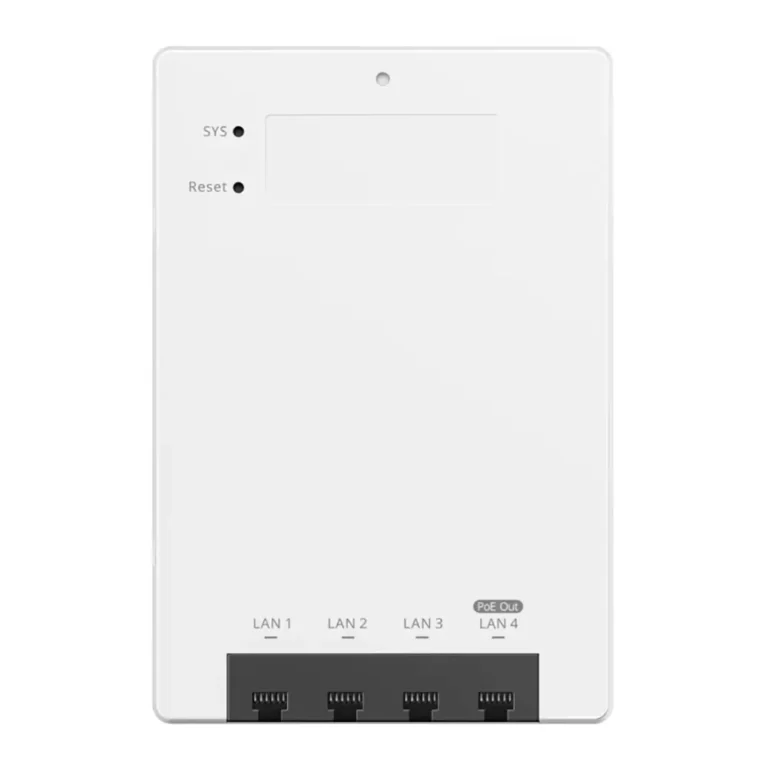 Ruijie Networks Reyee RAP72-Wall AP WiFi7 1x2,5Gb 4xGb Pared
