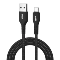 Iggual Cable USB-A a tipo C 3A 100 cm trenzado