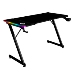 Mars Gaming MGD-X120RGB Mesa Gaming Alfombrilla 120X60cm RGB Negro